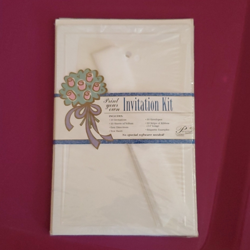 Invitation kit , wedding, baby shower, Invitations